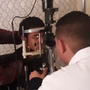 Oussamas Augen-OP war erfolgreich.